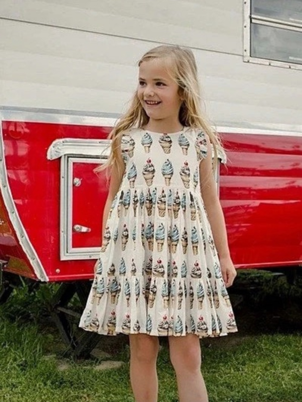 Pink Chicken - Alyssa Dress - Vintage Soft Serve